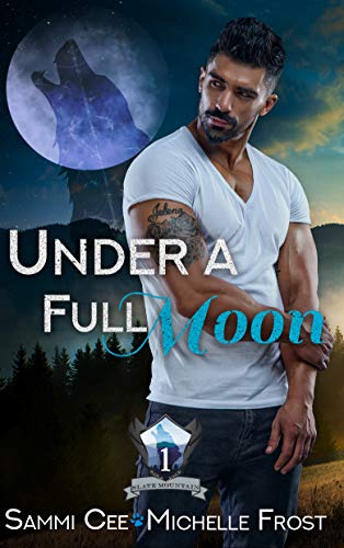 book cover for under a full moon