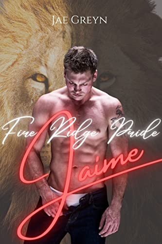 The cover for Jamie, fire ridge pride book two